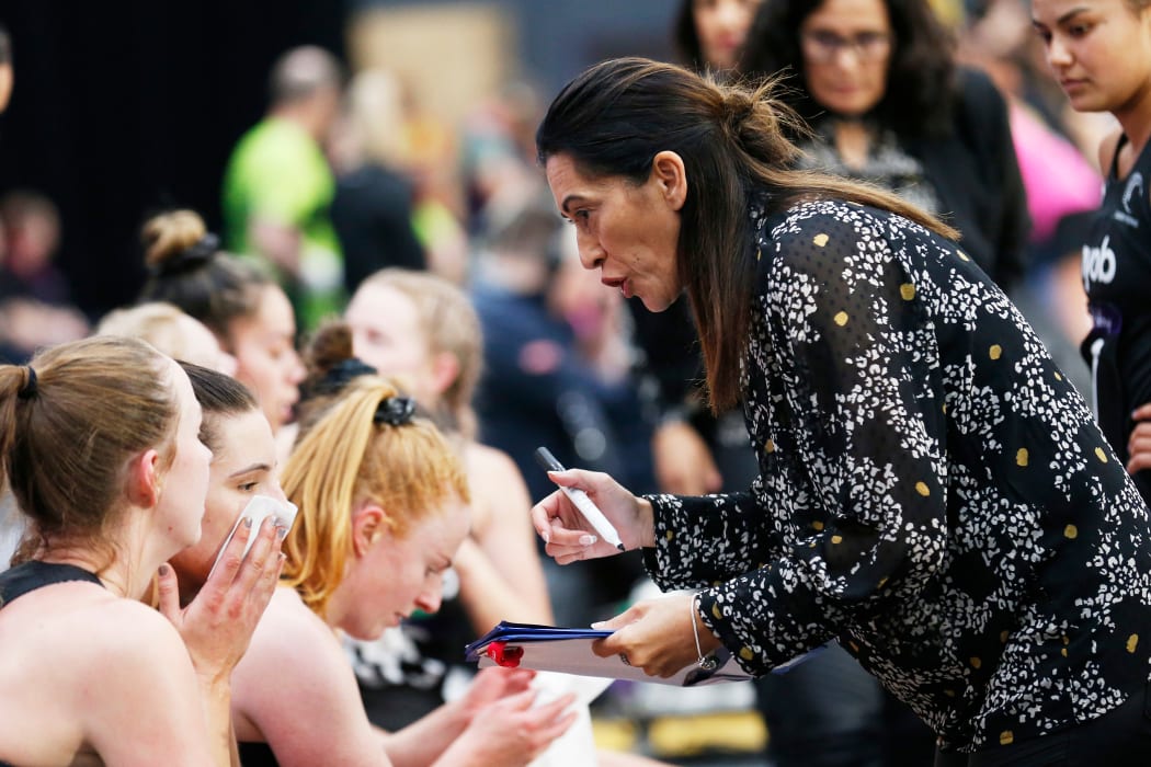 Ferns coach Dame Noeline Taurua.
