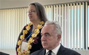 Kurt Campbell at the Pacific Islands Forum in Nuku'alofa, Tonga. August 2024