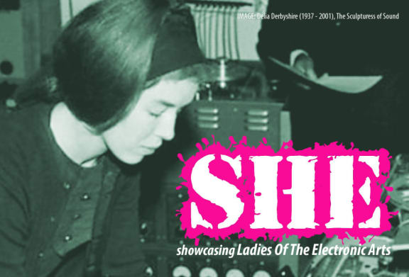 SHE gig poster