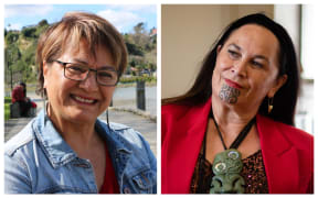 Soraya Peke-Mason and Debbie Ngarewa Packer
