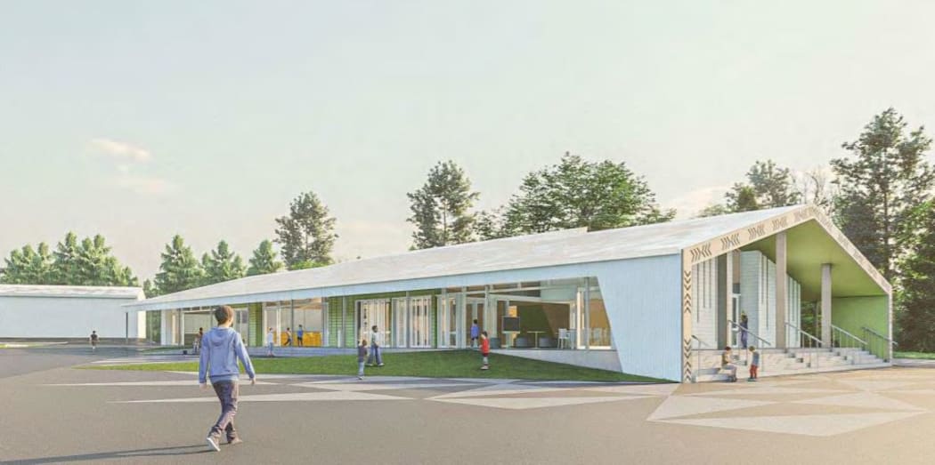 One of the references for school designs.