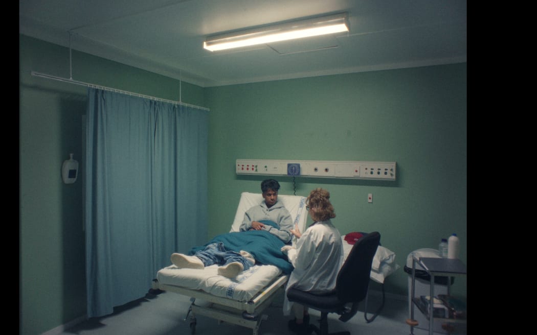 Ethan having a check-up