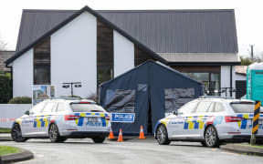 Police are conducting a forensic examination at a house on Trevor Street in Christchurch's Hornby in relation to the disappearance of missing real estate agent Yanfei Bao. Picture taken on 25 July, 2023.