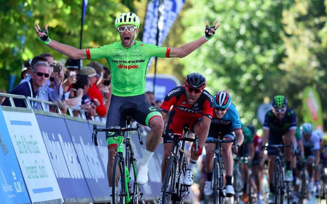 Jack Bauer wins the fifth stage of the Tour of Britain.