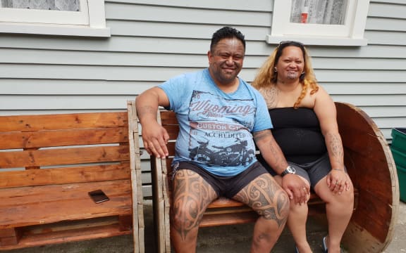 Stacey and Hiraina Raika.