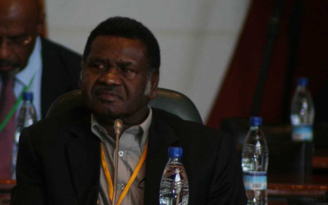 Vanuatu politician Ham Lini.