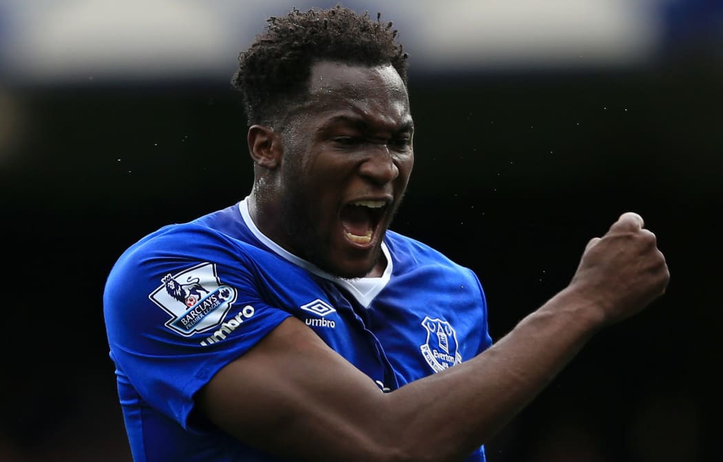 Everton striker Romelu Lukaku