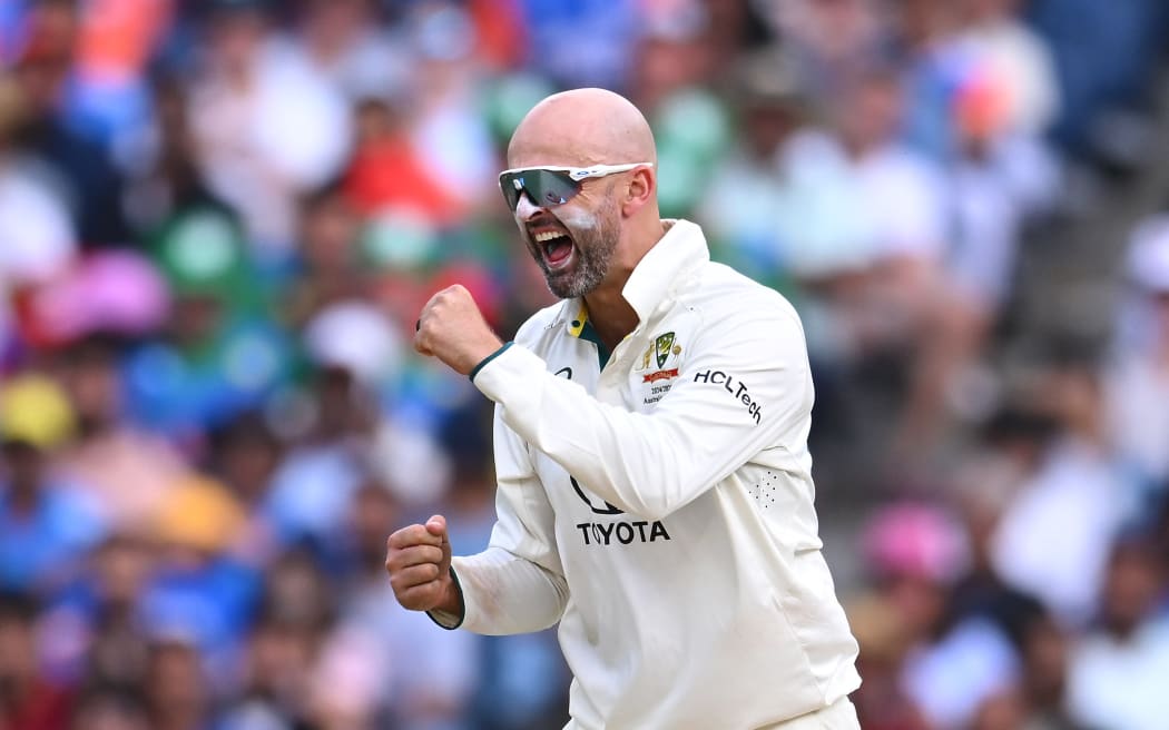 Nathan Lyon of Australia