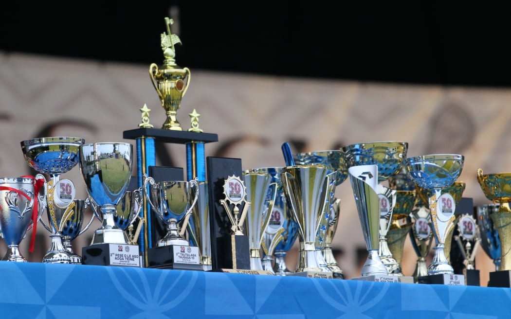 ASB Polyfest trophy's for 2025