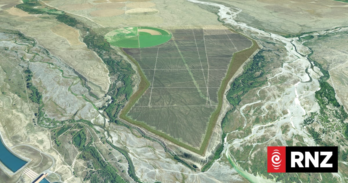 Plan to build New Zealand's largest solar farm in Mackenzie Basin goes ...
