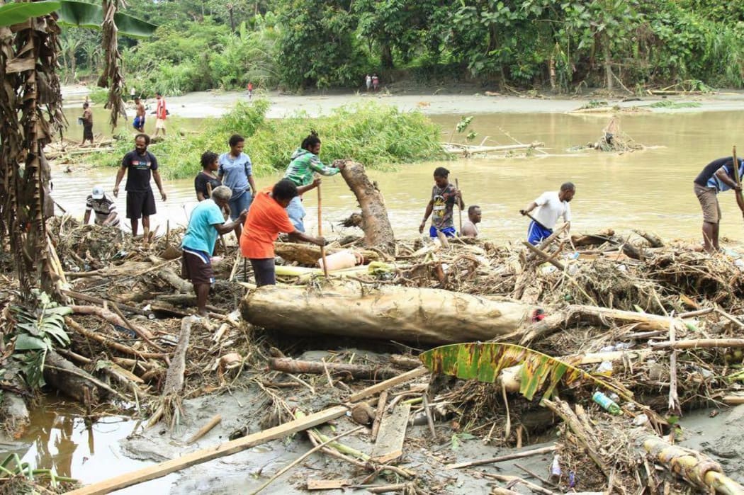 Flooding in Papua in March 2019