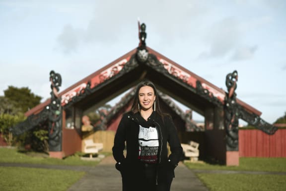 Hana Maihi at Ōrakei Marae.