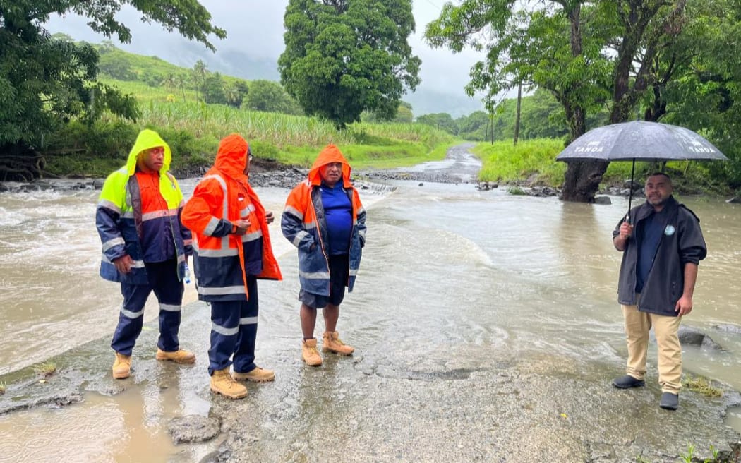 Officials from the Ministry of Rural and Maritime Development and Disaster Management, led by the Minister Mosese Bulitavu have been on the ground in the Western Division assessing the impacts of flooding on affected communities and key infrastructure.