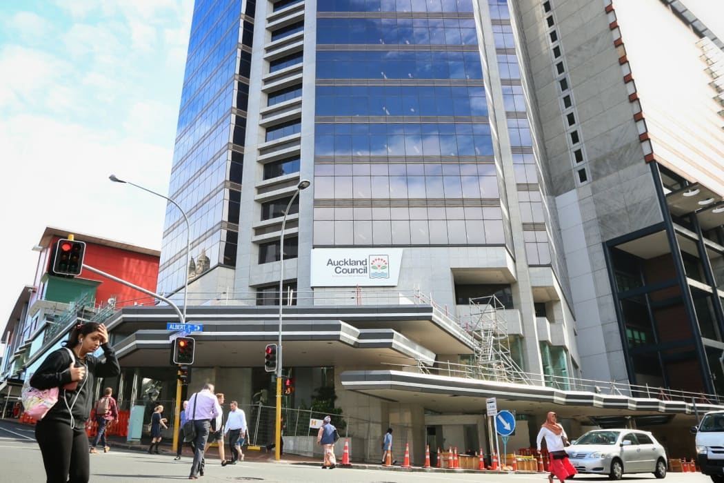The Auckland council building.