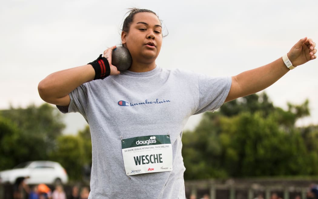 Maddison-Lee Wesche at the Sir Graeme Douglas International Track Challenge
