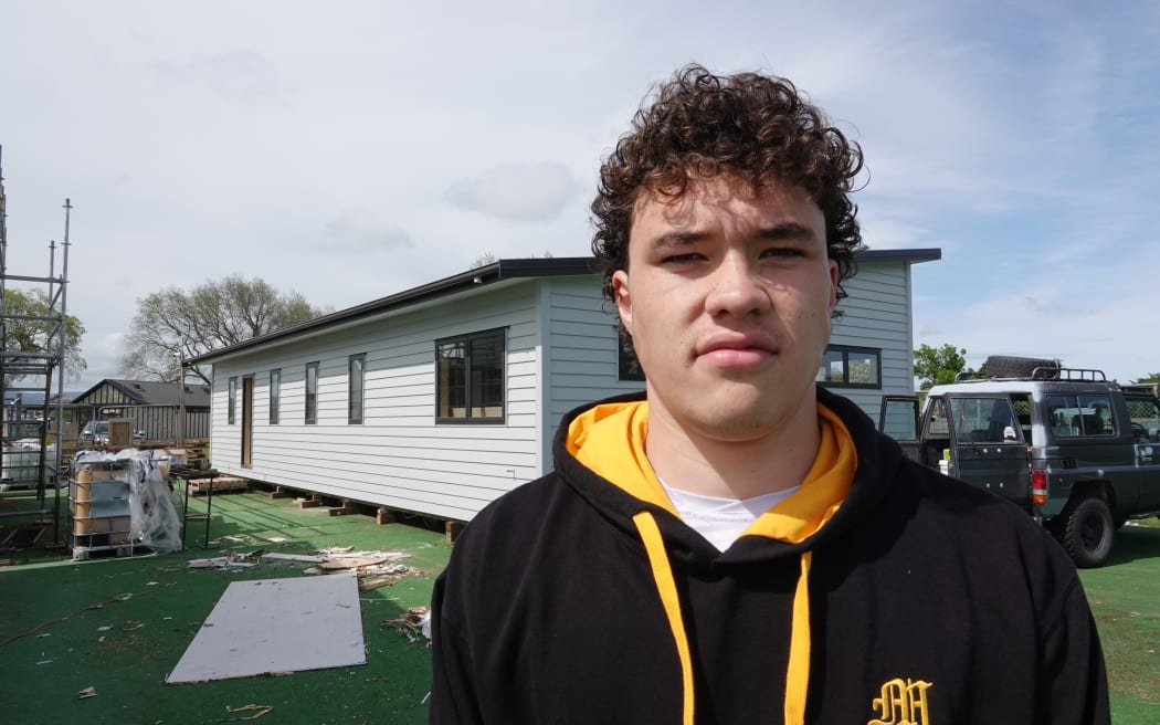 Quinn Sturmey may have even left school early this year if not for the construction programme.
