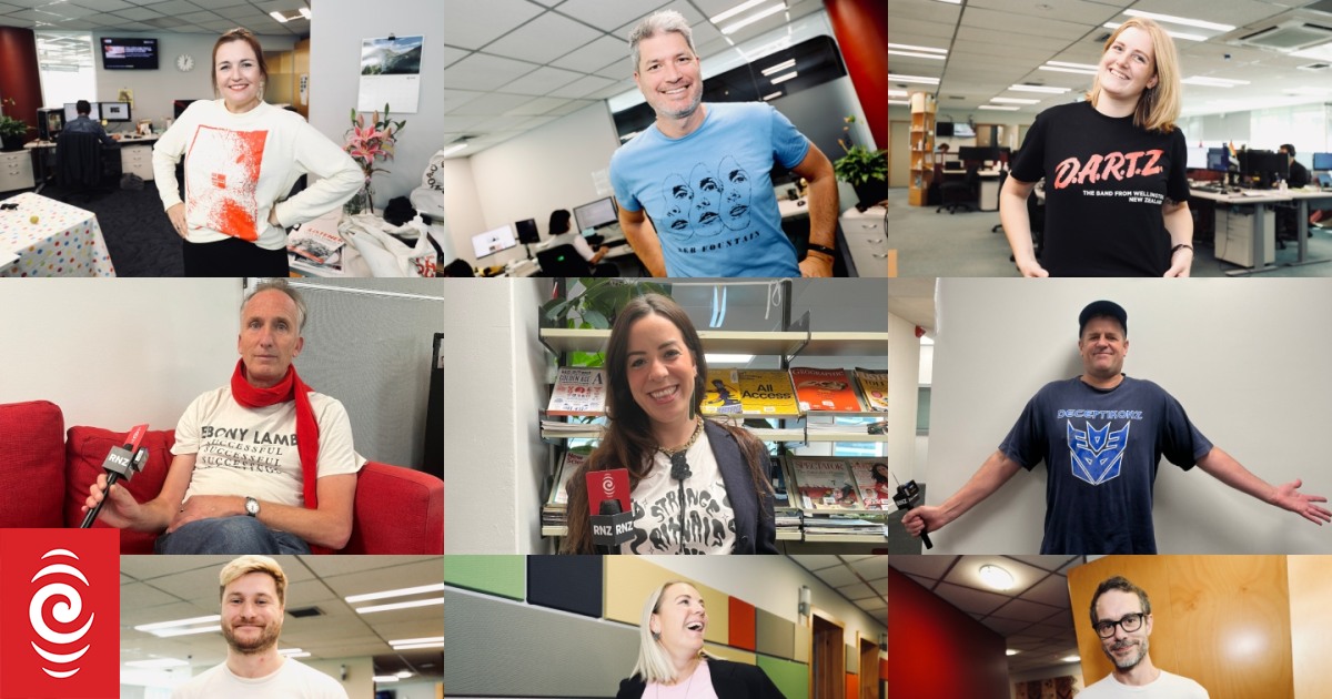 What we're wearing on NZ Music T-shirt Day 2024 - Vimarsana News