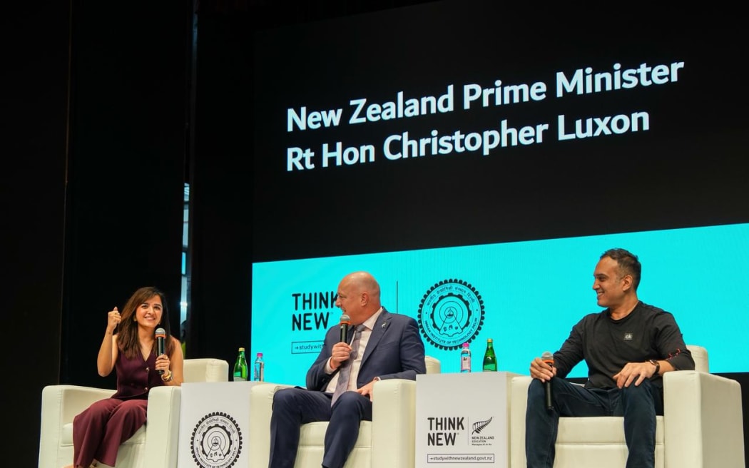 While in India, Luxon attended a programme at IIT Delhi and announced the New Zealand Excellence Awards 2025.