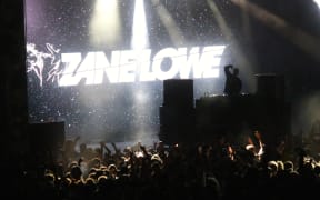 Zane Lowe performs at Rhythm and Vines