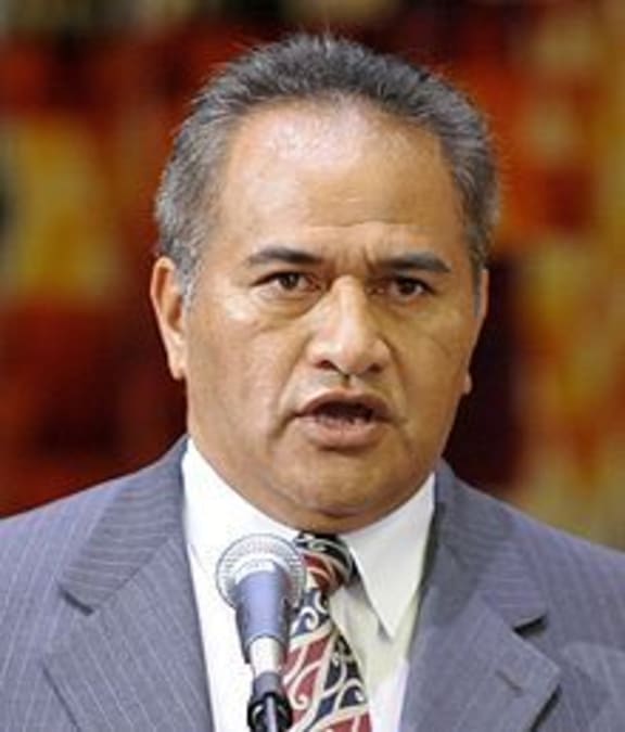 Waikato-Tainui iwi leader Tukoroirangi Morgan in New York at the United Nations in 2009.