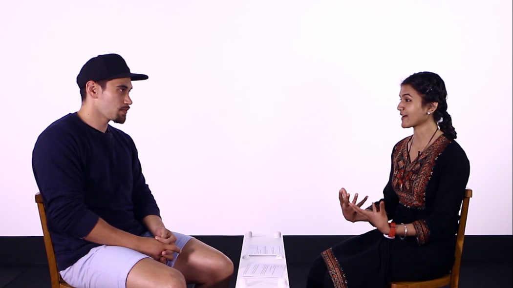 Students Sam Manuela and Sehar Moughal talk about racism and identity on campus as part of the 'I, Too, Am Auckland' campaign.