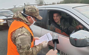 Authorities are monitoring checkpoints in and out of Auckland.