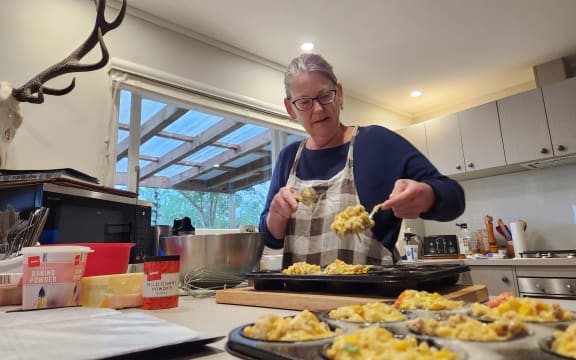 Jen Chrisp, cook at Puketoro Station