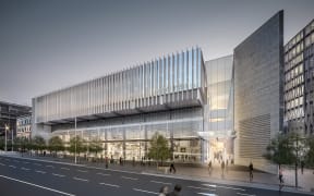An artist's impression of the convention centre.