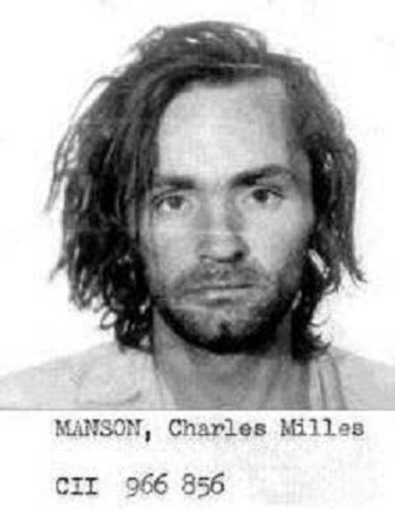 Charles Manson's booking photo in 1971.