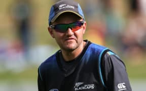 Black Caps coach Mike Hesson, Sunday 17 January 2016. Copyright Photo: Bruce Lim / www.photosport.nz