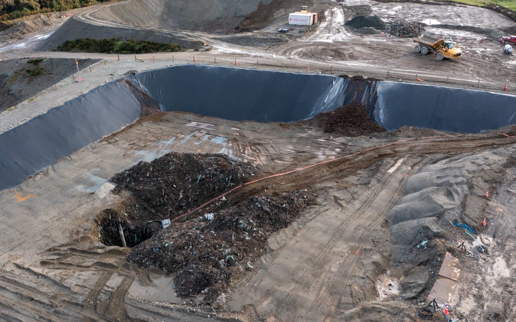 The pit at Taylorville Resource Park.