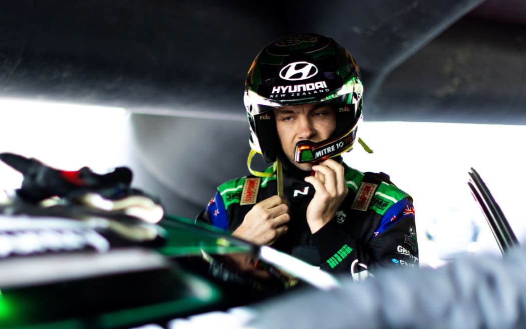 Rally driver Hayden Paddon