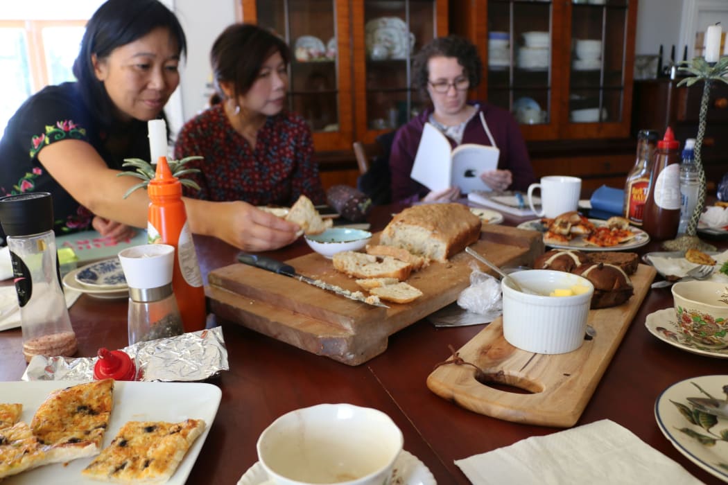 The Kitchen creative writing session in Auckland city.