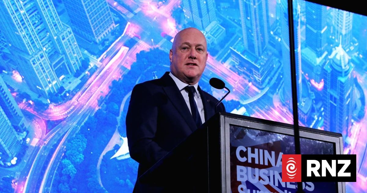 Watch live: Christopher Luxon faces questions at China Business Summit