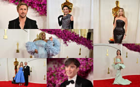 Composite image of celebrities attending the 2024 Academy Awards