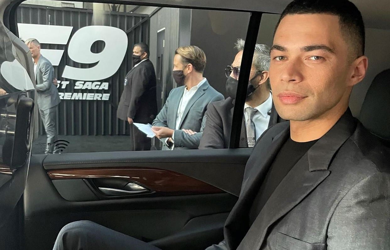 New Zealand actor Vinnie Bennett at the premiere of Fast and Furious 9.