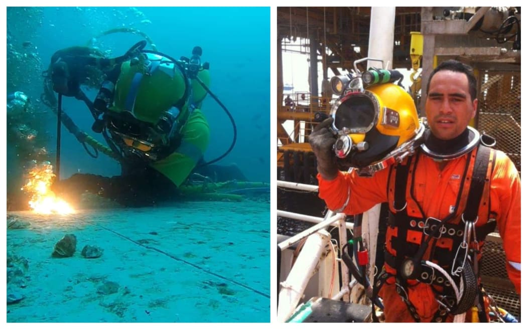 Steve Te Tai, commercial diver and founder of Northern Divers NZ.