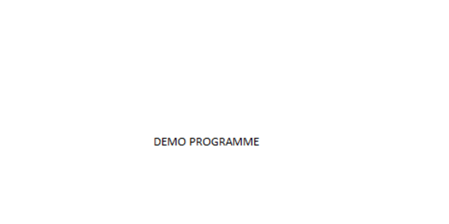 Graphic for Demo Podcast of the Day Programme