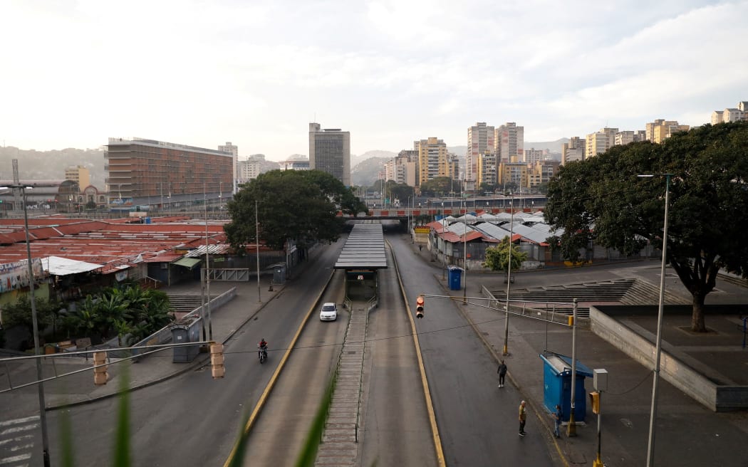 An empty street in Caracas, Venezuela, after Nicolas Maduro was taken by the US on January 3, 2026.
Mandatory Credit:	Leonardo Fernandez Viloria/Reuters via CNN Newsource