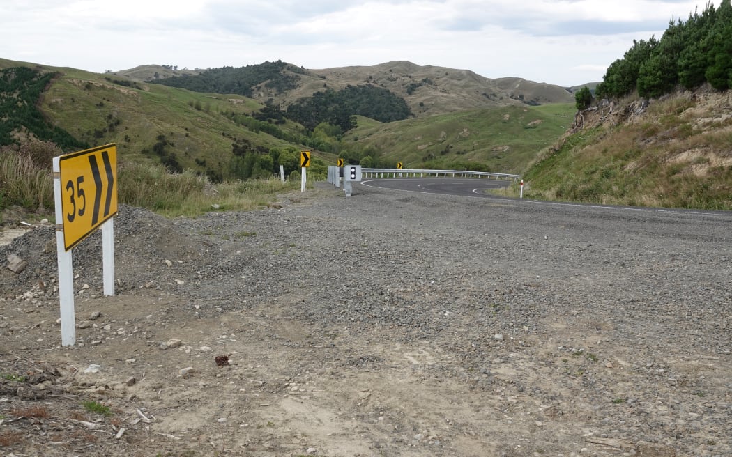 The upgraded sections of Route 52 have smoothed corners.