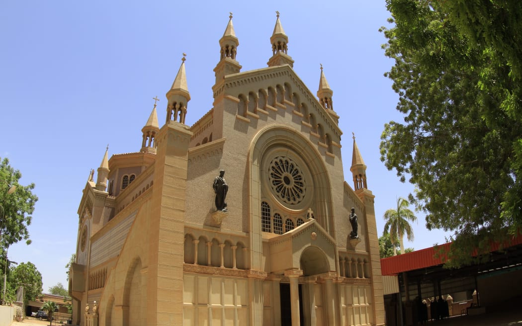 St. Matthew's Catholic Cathedral near the Sudanese capital Khartoum.