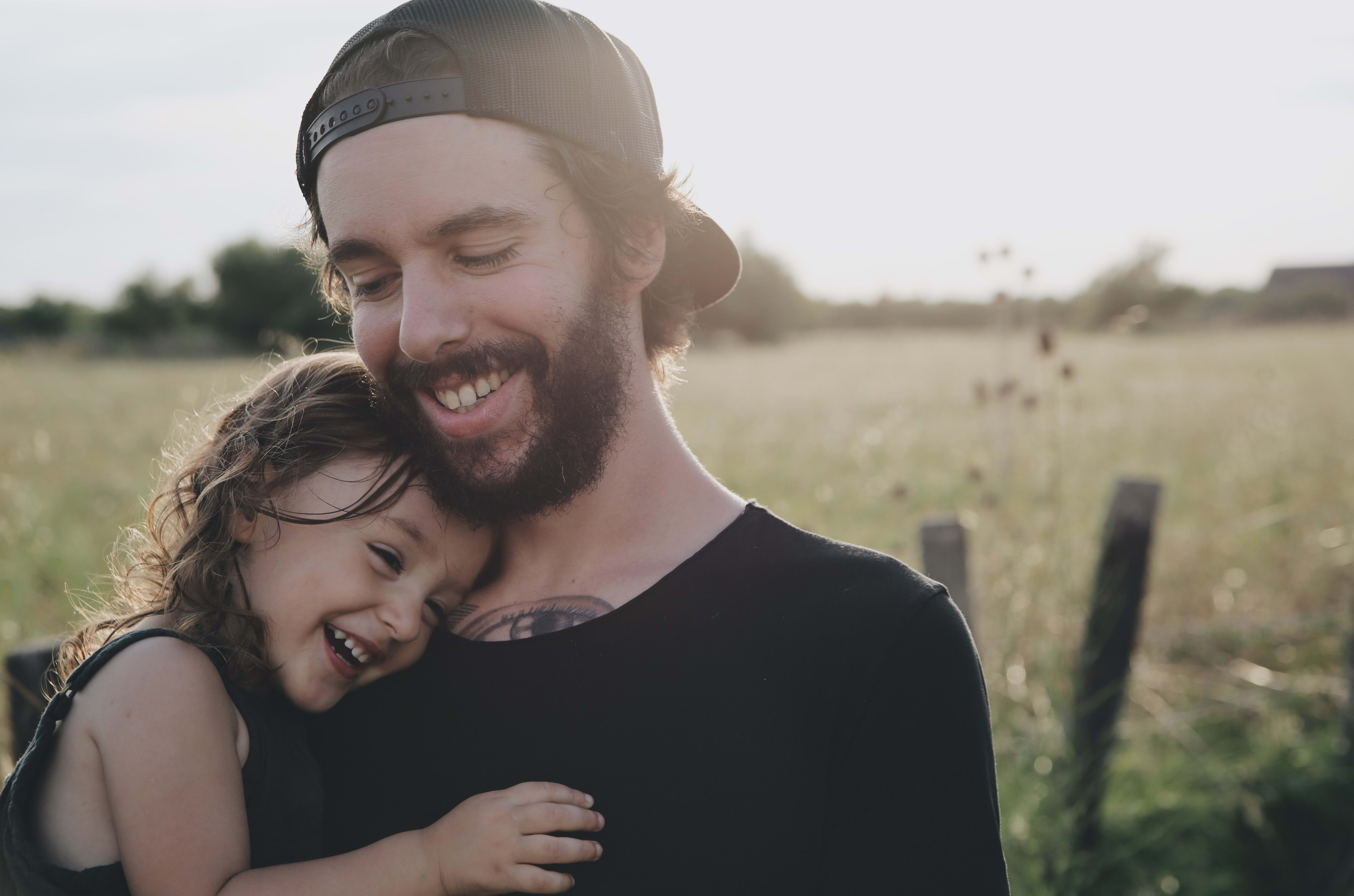 father and young daughter