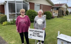 Lorraine Moon (left) and Pauline Sheddan have bought flats in Sandringham as part of Auckland Council's 'own your own home scheme'.