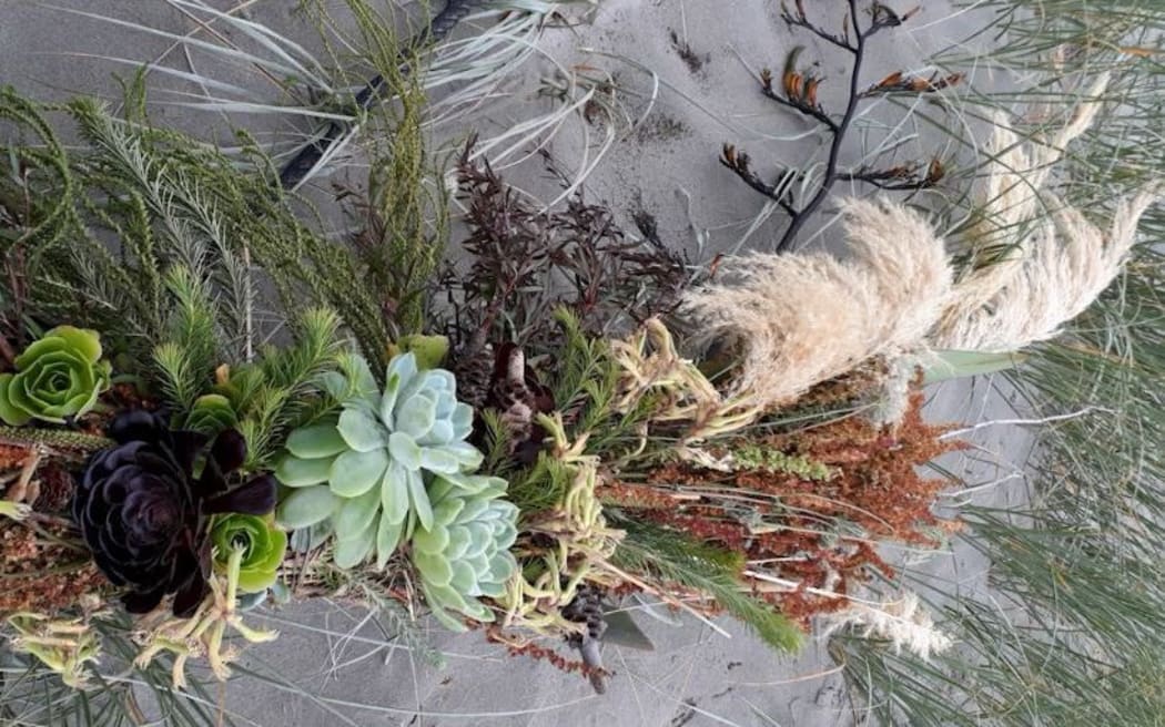 Self love ceremony flowers - Nelson beach