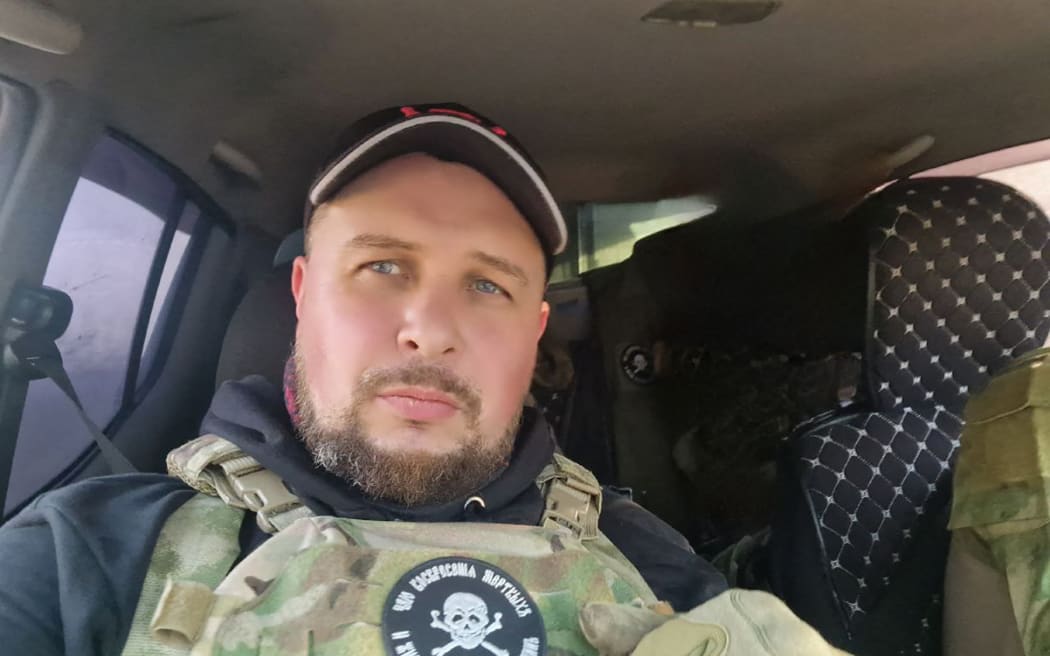 Russian military blogger Vladlen Tatarsky, aka Maxim Fomin, who was killed on April 2, 2023 in an explosion at a cafe in Russia's second-largest city of Saint Petersburg.