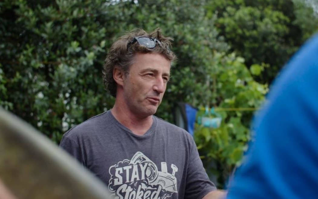 Paul Barron had the idea for his wool surfboards when he spilled resin on his woollen jersey.