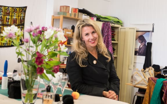 Jane Avery in her Dunedin studio