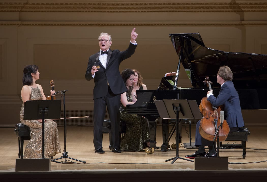 Bill Murray and trio