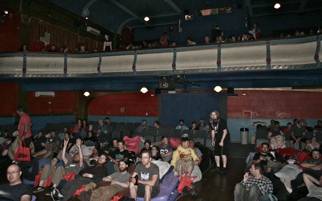 Scenes from The 24-hour Movie Marathon at Hollywood Cinema, Avondale