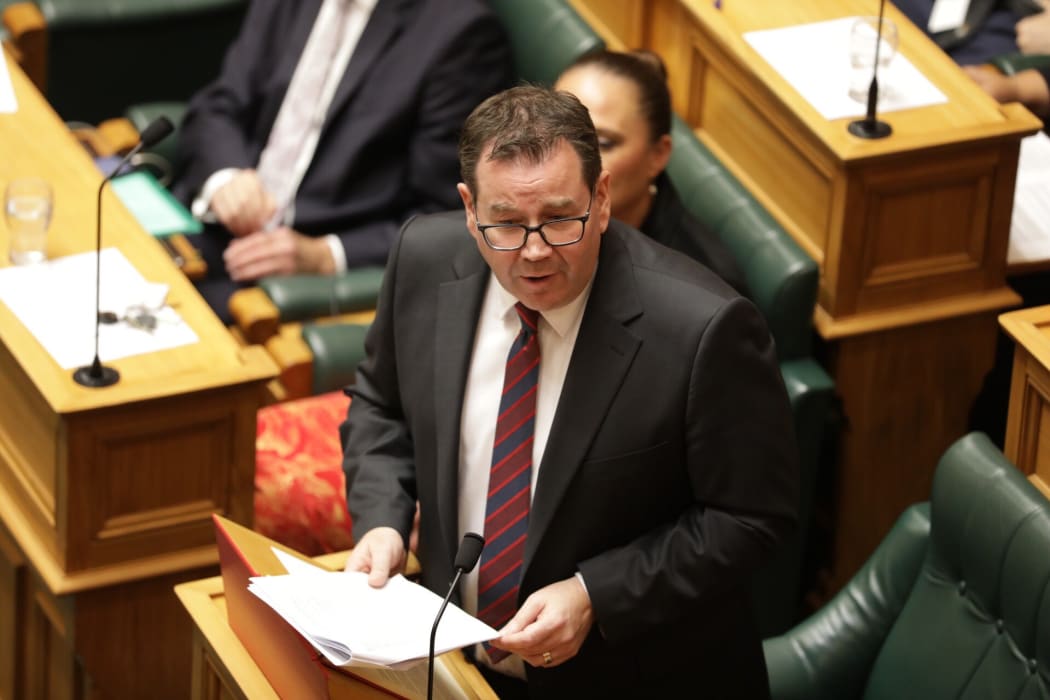 Grant Robertson delivers his Budget 2019 speech.